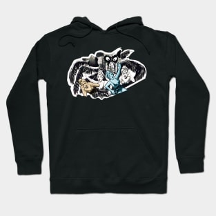 The Spider Attacking Latina Girls Hoodie